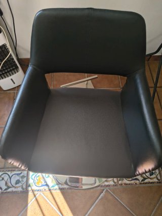 Tocador de Peluquería con Espejo LED y estantería