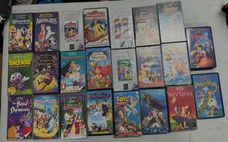 20 Películas Disney VHS Originales
