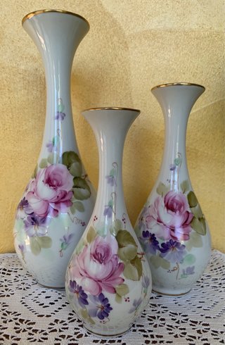 Set di 3 vasi originali Limoges