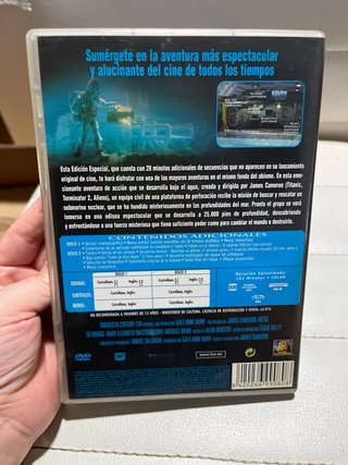 DVD Abyss Nueva Edición Nueva