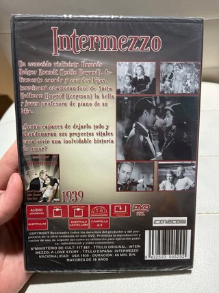 DVD Intermezzo (Ingrid Bergman)Nueva Precintada