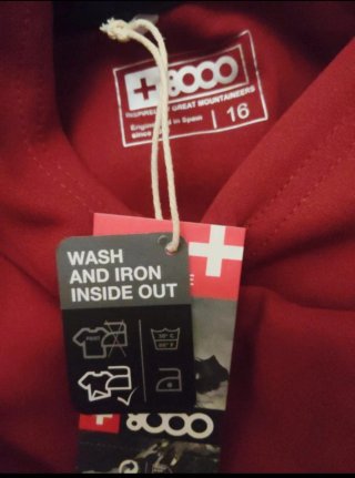 Sudadera +8000 Talla 16 Nueva