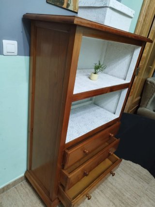 Mueble restaurado madera,urge venta