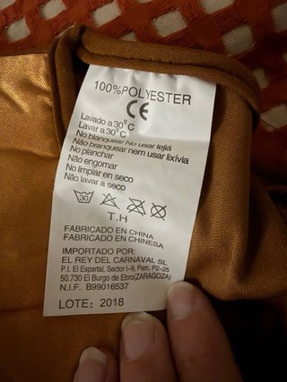Disfraz Mr. Potato Talla M/L