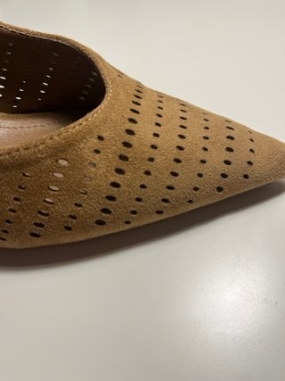 Sandalias de tacón bajo marrones