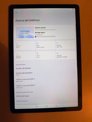 Tablet DOOGEE TAB E3 Gris