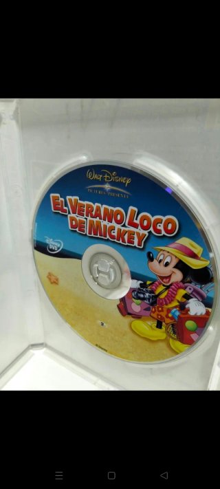 DVD El Verano Loco de Mickey Disney Español