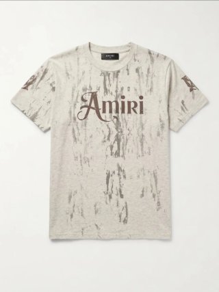 Camiseta Amiri Beige