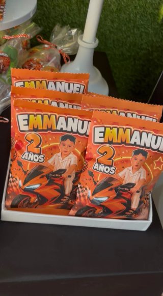 Pack para mesa dulce personalizada