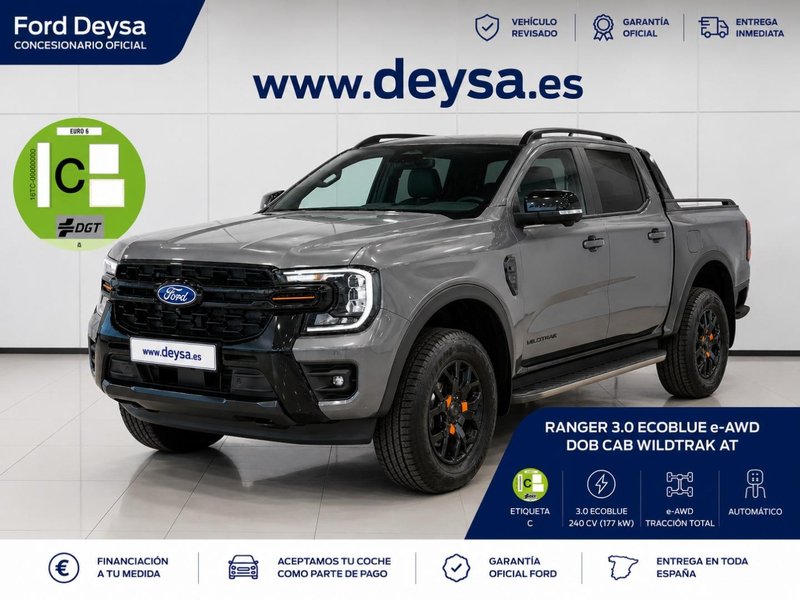 Ford Ranger Wildtrak Doble Cabina V6 3.0 EcoBlue e-AWD Aut. 10 vel. 2026