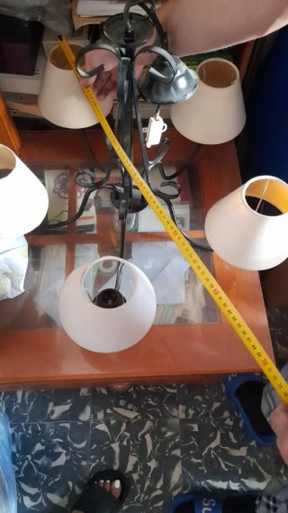 Lámpara Vintage de 5 Luces
