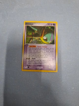 Carta Pokémon Deoxys