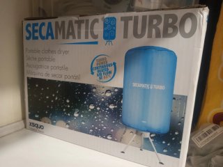 Secadora de Ropa Portátil Secamatic Turbo