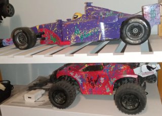 Pack de 2 Coches RC (Asfalto y Tierra)