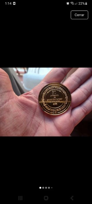 Moneda Conmemorativa 50 Aniversario Juan Carlos I