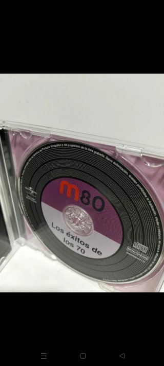CD Los Éxitos de los 70 - M80