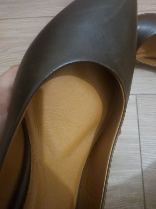 Zapatos Pikolinos piel tacon 37 caqui verde oliva