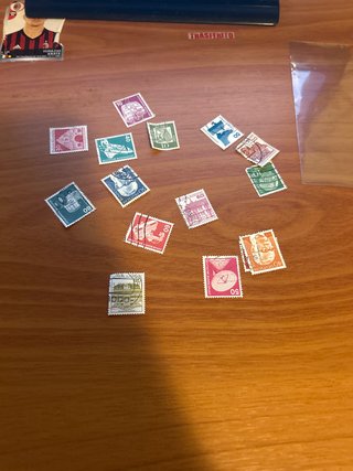 Set di 12 francobolli Germania Federale