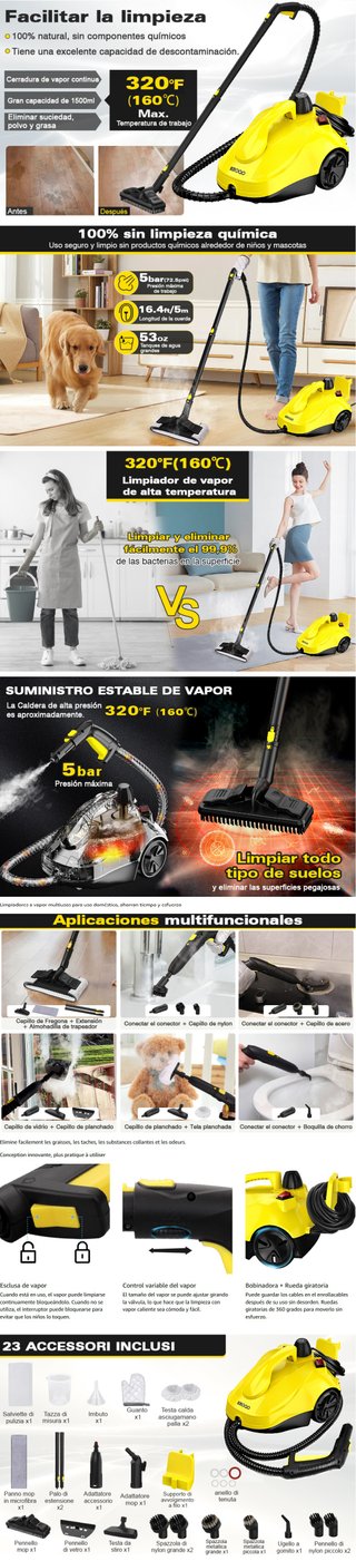 vaporeta limpieza hogar limpiador a vapor