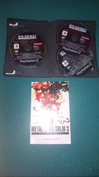 PS2 Metal Gear Solid 3 Subsistence PlayStation 2