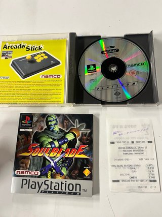 Juego Soul Blade para PlayStation 1 (PS1)