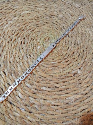 Esclava de Plata Vintage 22 cm