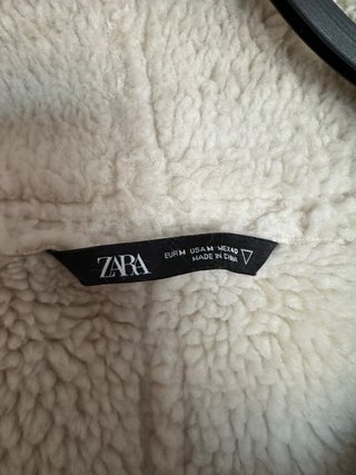 Cazadora aviador de borreguito (shearling)