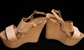 Sandalias de Plataforma blancos
