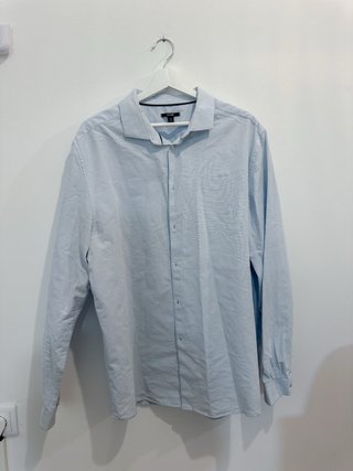 Camisa Azul Kiabi Talla XXL
