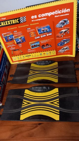 Scalextric Recta Chicane Deslizante Pack 2