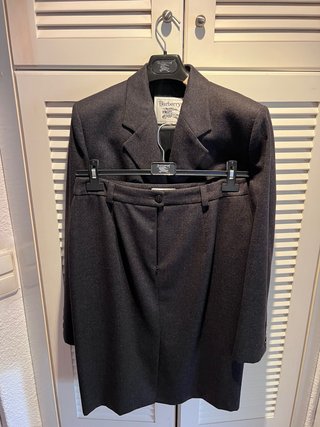 Traje vintage Burberrys of London de lana merino