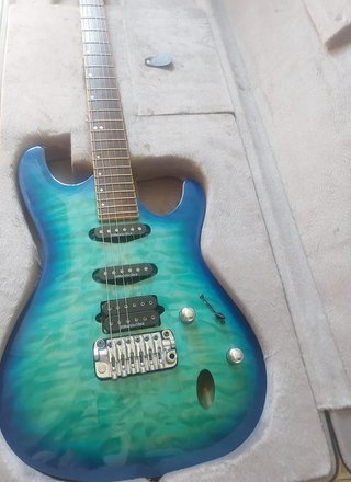 Guitarra Ibanez SA960QM Premium Eléctrica