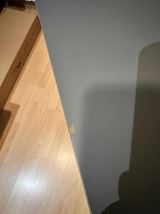 Escritorio Ikea Gris 120x60cm
