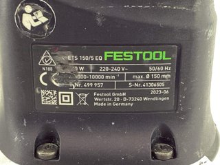 lijadora excentrica festool 150/5 eq