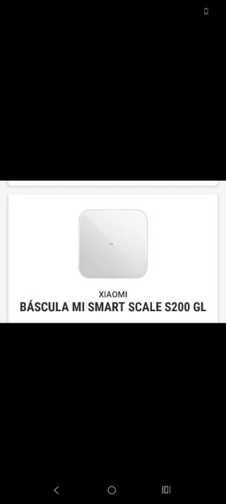Báscula Xiaomi Mi Smart Scale S200 GL