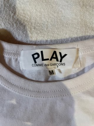 Camiseta Comme des Garçons Blanca