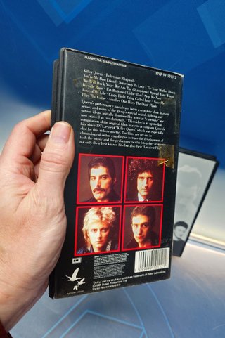 Lote 3 VHS Queen Greatest Flix I, II y III