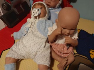 Lote de 2 Muñecos Bebé