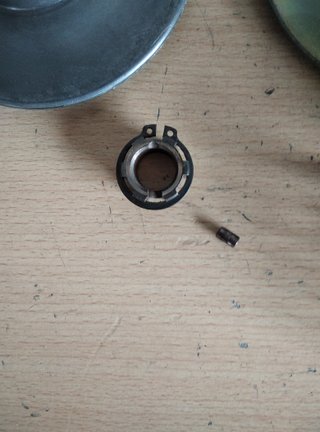 Polea trasera Derbi Variant pedales
