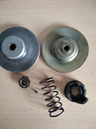 Polea trasera Derbi Variant pedales