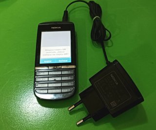 Nokia Asha 300 Táctil y Teclado. Funciona!