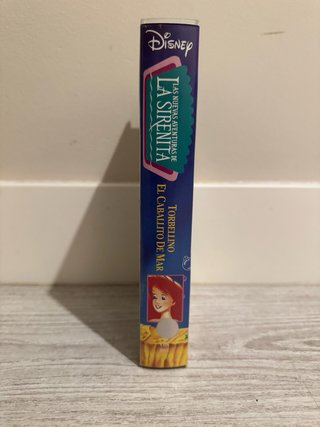 VHS Las Nuevas Aventuras de La Sirenita