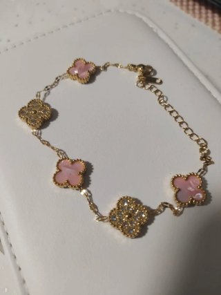 Pulsera Acero Inoxidable Inspiración Clover
