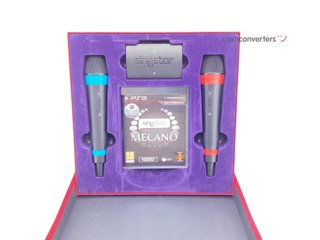 siingstar mecano con microfonos inalambricos