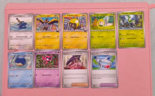 Cartas Pokémon comunes Juntos de Aventuras TCG