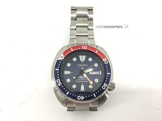 reloj pulsera caballero seiko prospex padi turtle special edition srpa21