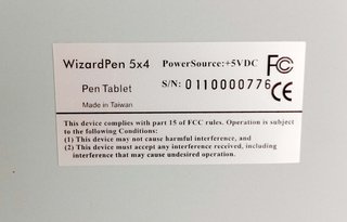 Tableta Gráfica Genius WizardPen 5x4