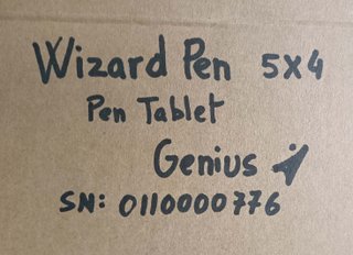 Tableta Gráfica Genius WizardPen 5x4