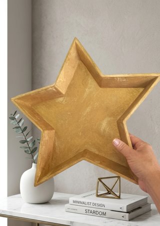 Bandeja Decorativa con Forma de Estrella