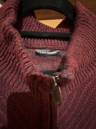 Jersey de punto media cremallera Calvin Klein XXL